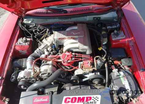 1994 Ford Mustang Gt из США, поврежденный, VIN 1FALP42T3RF191856